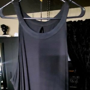 Torrid high neck baby doll high/low shirt